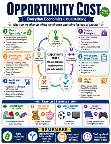 Opportunity Cost I Global Society I Infographic