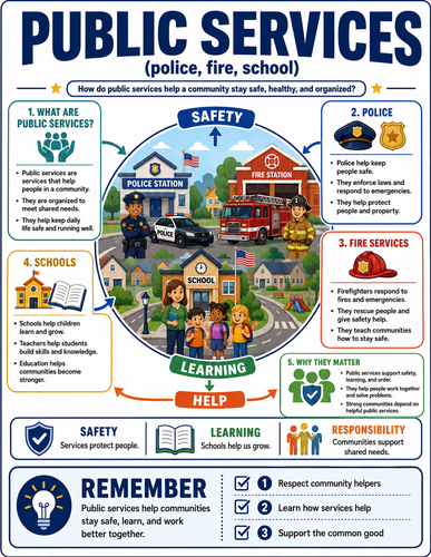 Public Services I Global Society I Infographic
