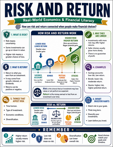 Risk and Return I Global Society I Infographic