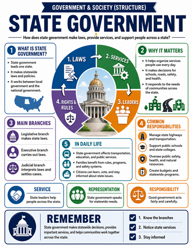 State Government I Global Society I Infographic