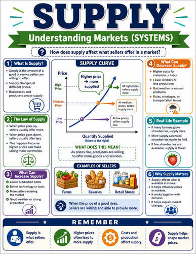 Supply I Global Society I Infographic