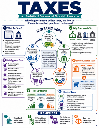 Taxes_corrected I Global Society I Infographic