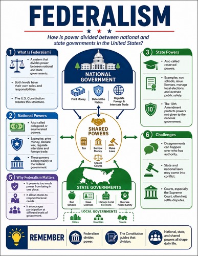 Federalism I Infographic
