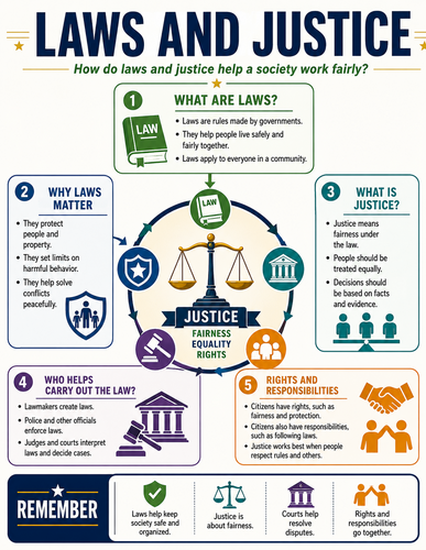 Laws and Justice I Infographic