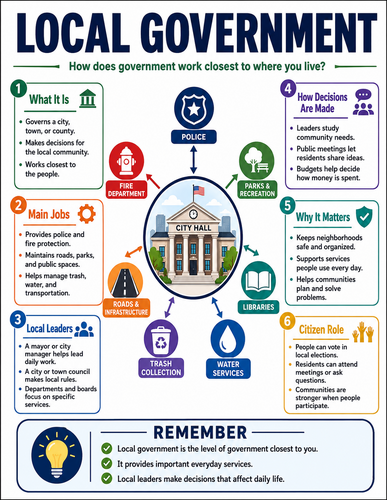 Local Government I Infographic