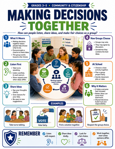 Making Decisions Together I Infographic