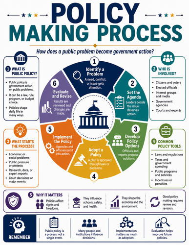 Policymaking Process I Infographic
