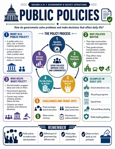 Public Policies I Infographic
