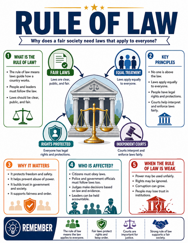 Rule of Law I Infographic