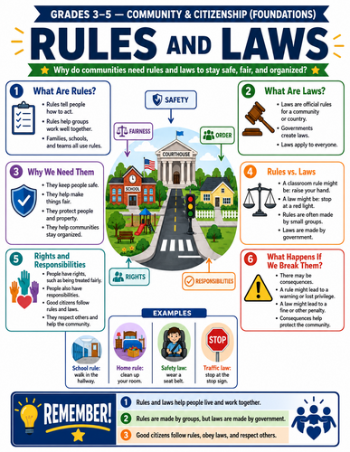 Rules and Laws I Infographic