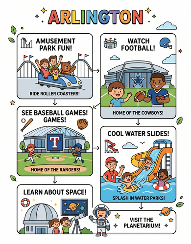 Arlington_ I USA I Educational Infographic