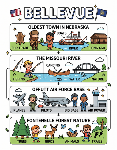Bellevue_ I USA I Educational Infographic