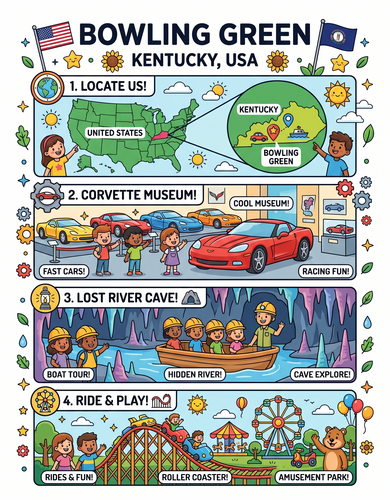 Bowling Green I USA I Educational Infographic