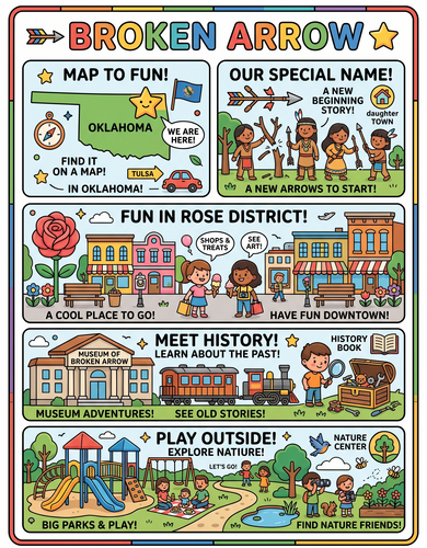 Broken Arrow I USA I Educational Infographic