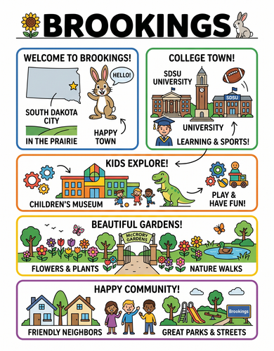 Brookings I USA I Educational Infographic