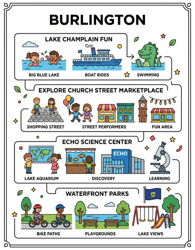 Burlington I USA I Educational Infographic
