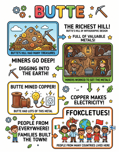 Butte_ I USA I Educational Infographic