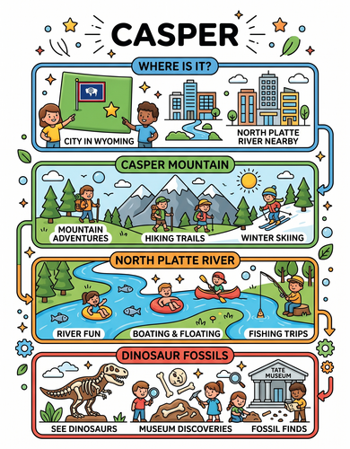 Casper I USA I Educational Infographic