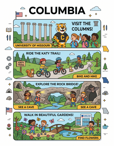 Columbia_ I USA I Educational Infographic