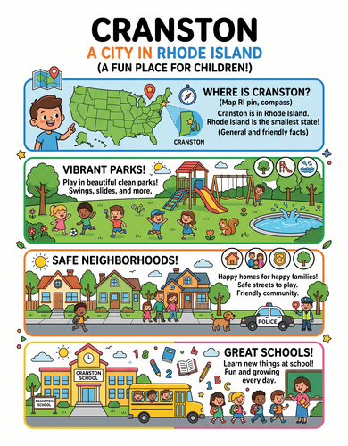 Cranston I USA I Educational Infographic