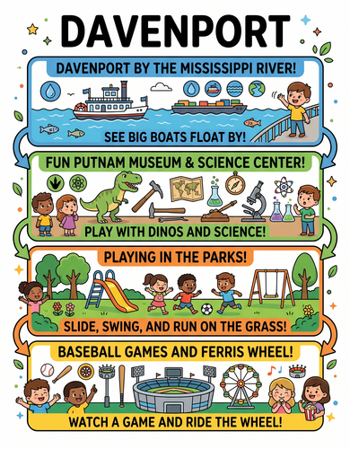 Davenport I USA I Educational Infographic
