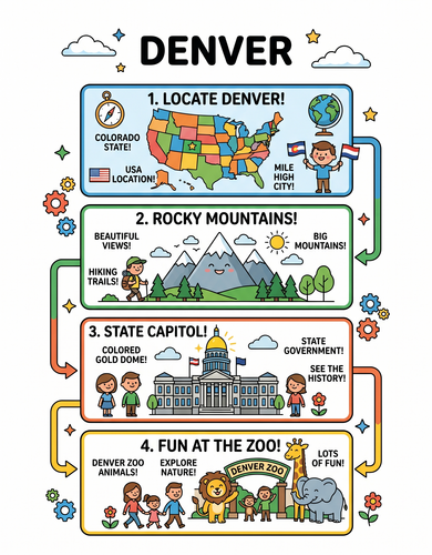 Denver I USA I Educational Infographic
