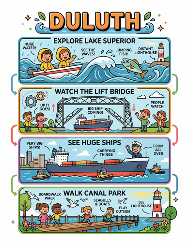 Duluth I USA I Educational Infographic