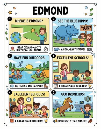Edmond I USA I Educational Infographic