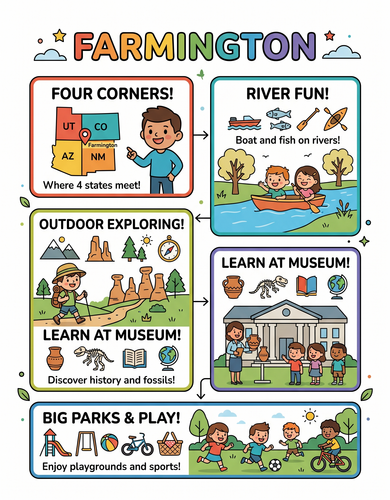Farmington I USA I Educational Infographic