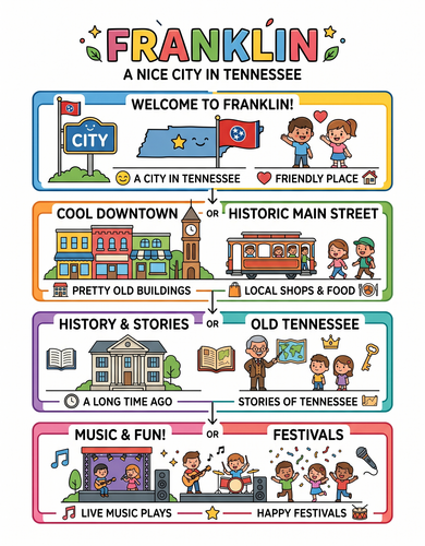 Franklin I USA I Educational Infographic