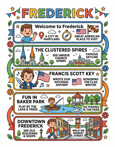 Frederick I USA I Educational Infographic