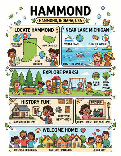 Hammond I USA I Educational Infographic