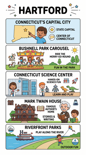 Hartford I USA I Educational Infographic