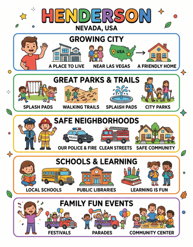 Henderson I USA I Educational Infographic