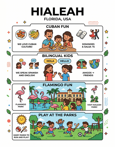 Hialeah I USA I Educational Infographic