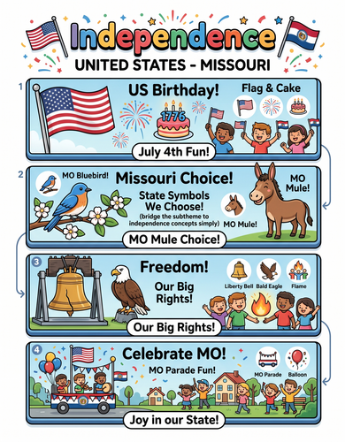 Independence_ I USA I Educational Infographic