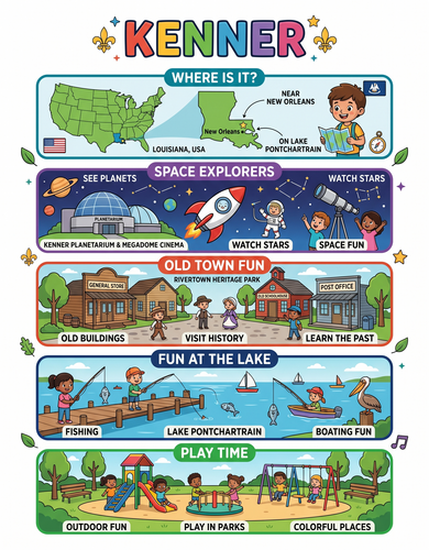 Kenner I USA I Educational Infographic