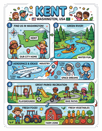 Kent I USA I Educational Infographic