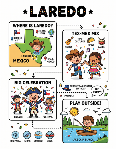 Laredo I USA I Educational Infographic