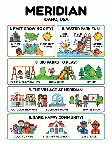 Meridian I USA I Educational Infographic