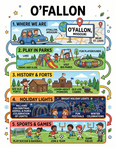 O'Fallon I USA I Educational Infographic