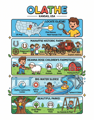 Olathe I USA I Educational Infographic