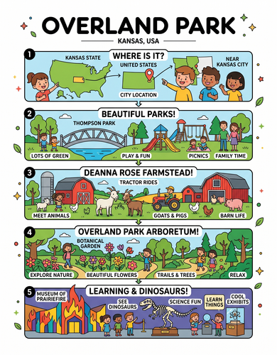 Overland Park I USA I Educational Infographic