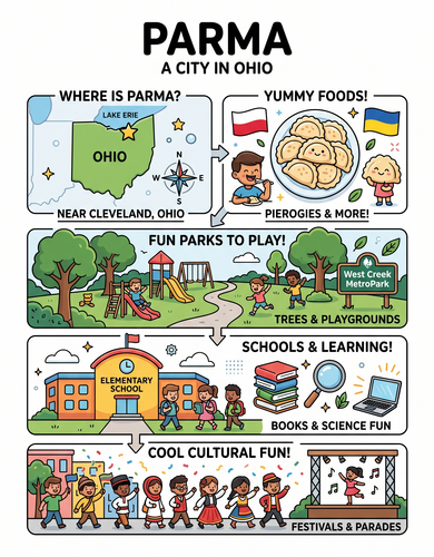 Parma I USA I Educational Infographic