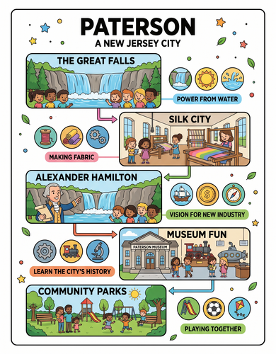 Paterson I USA I Educational Infographic