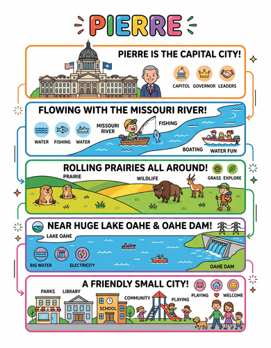 Pierre I USA I Educational Infographic