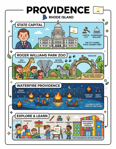 Providence I USA I Educational Infographic