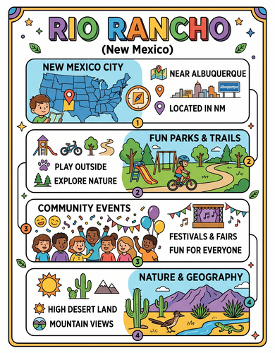 Rio Rancho I USA I Educational Infographic