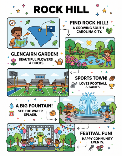 Rock Hill I USA I Educational Infographic
