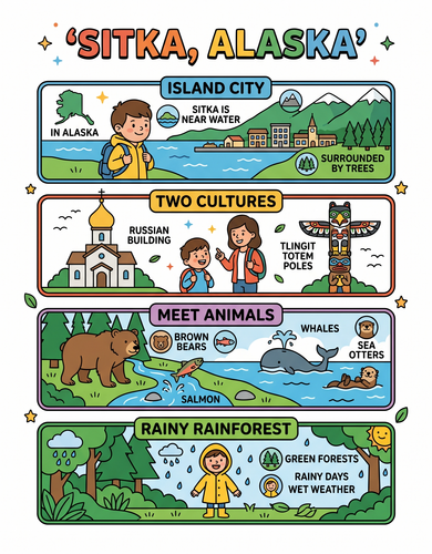 Sitka I USA I Educational Infographic